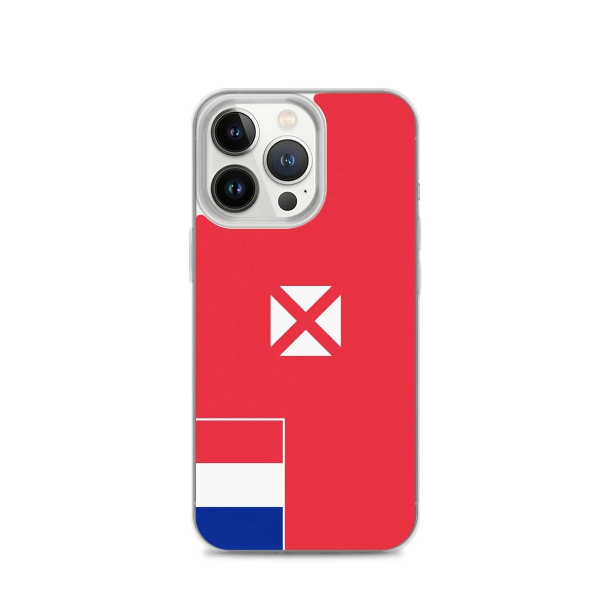 Coque iphone drapeau wallis-et-futuna souple antichoc