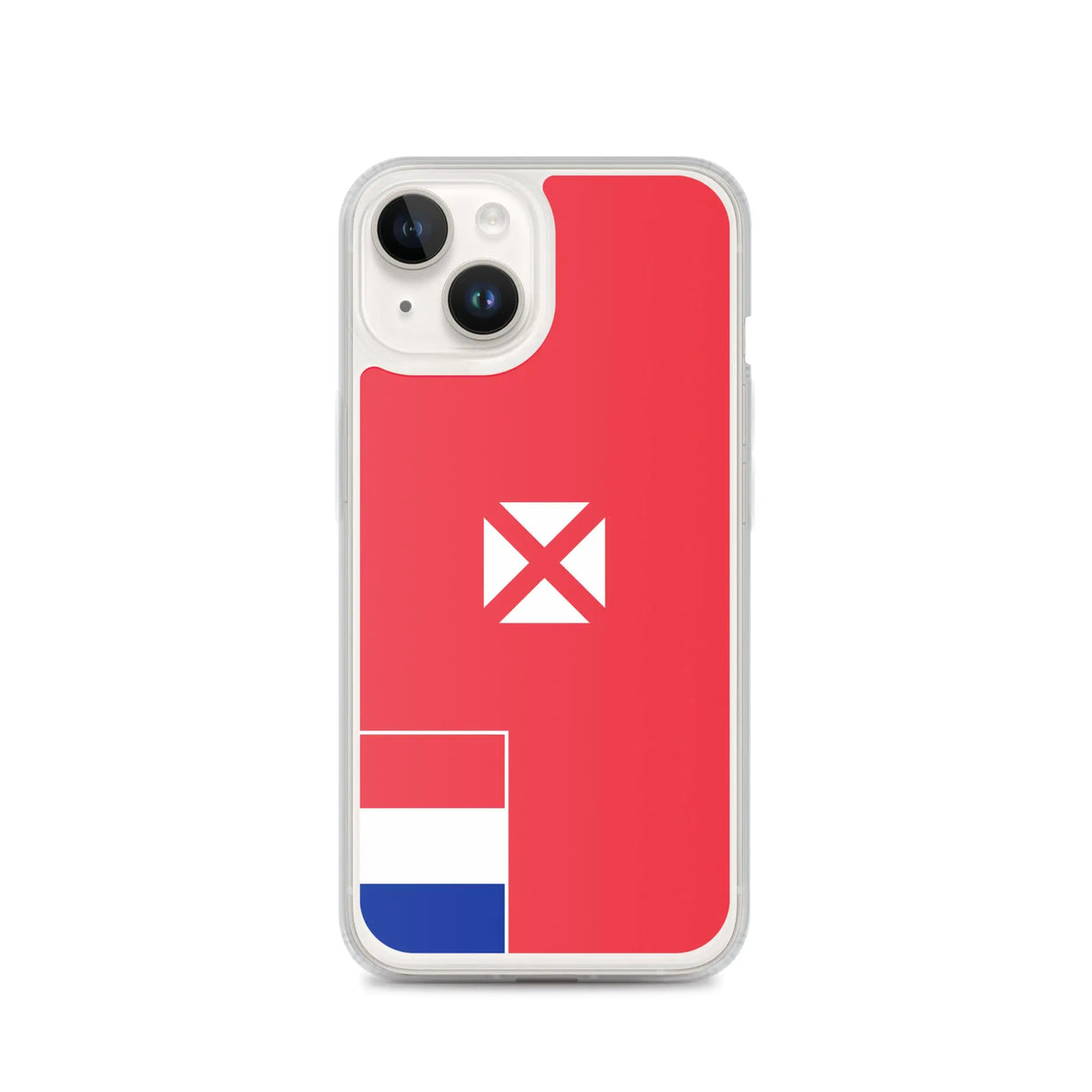 Coque iphone drapeau wallis-et-futuna souple antichoc