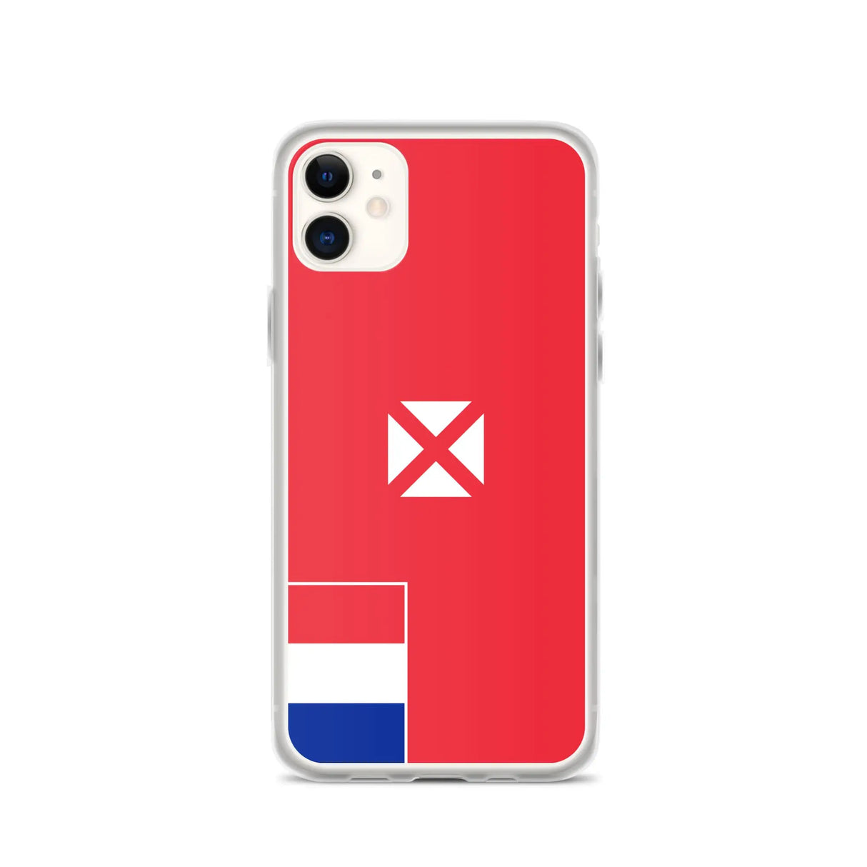 Coque iphone drapeau wallis-et-futuna souple antichoc