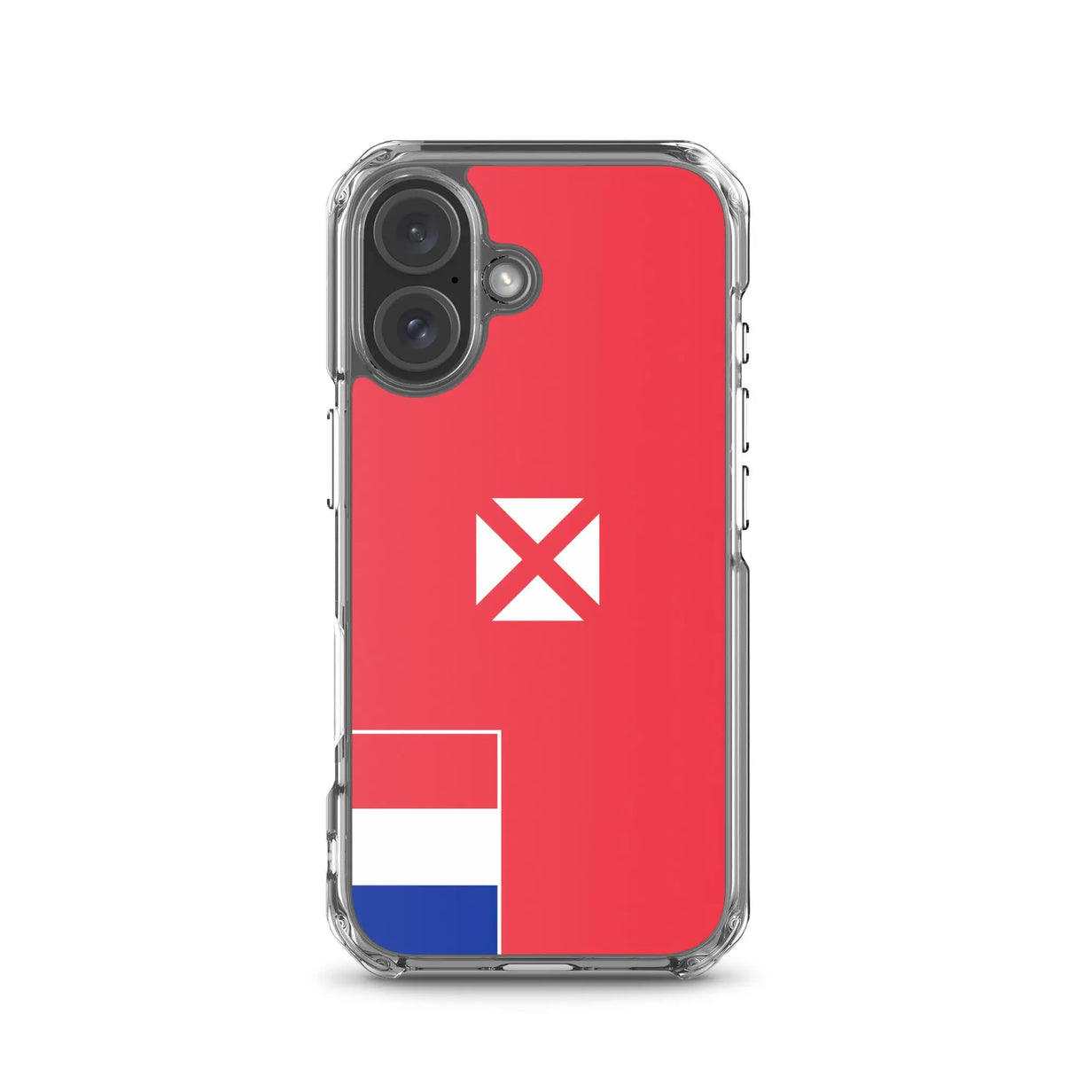 Coque iphone drapeau wallis-et-futuna souple antichoc