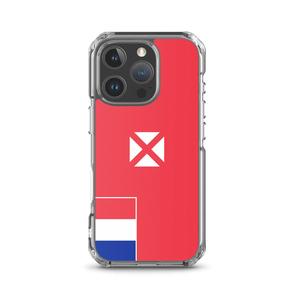 Coque iphone drapeau wallis-et-futuna souple antichoc