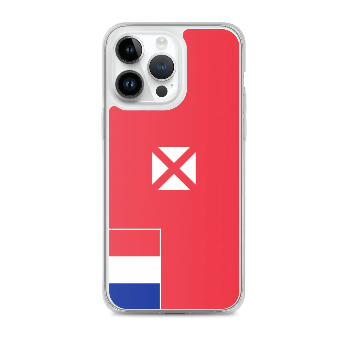 Coque iphone drapeau wallis-et-futuna souple antichoc