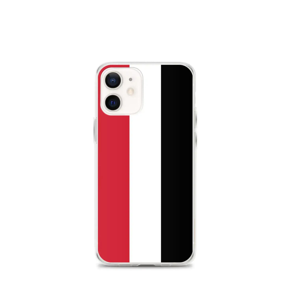 Coque iphone drapeau yémen souple antichoc transparente