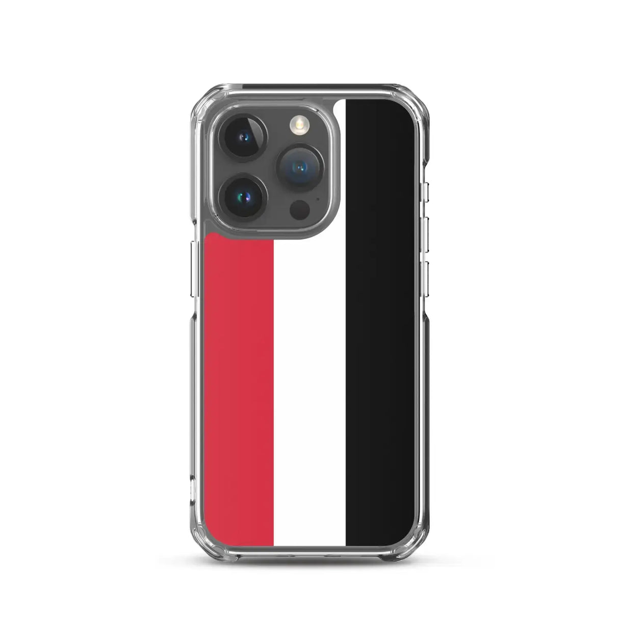 Coque iphone drapeau yémen souple antichoc transparente
