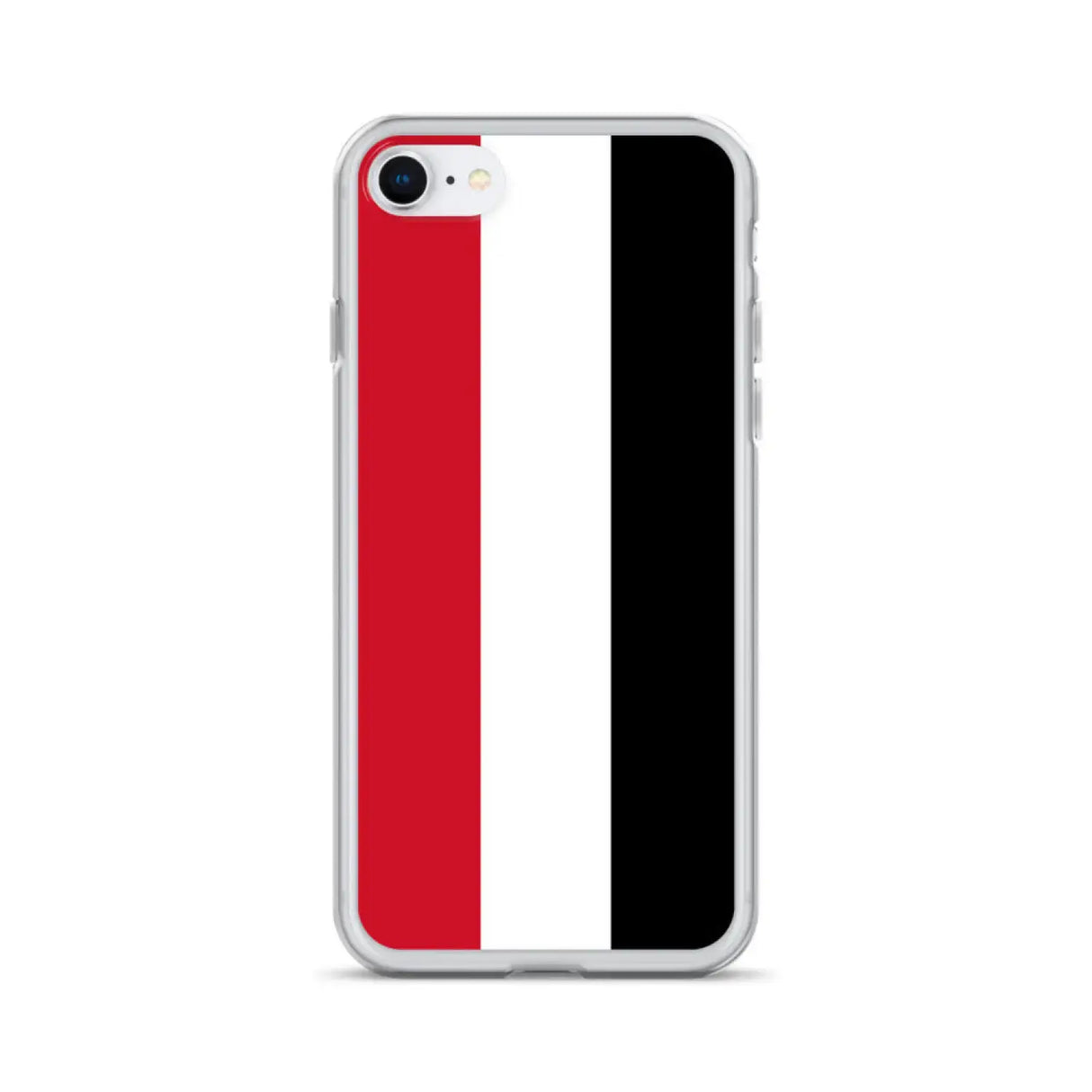 Coque iphone drapeau yémen souple antichoc transparente