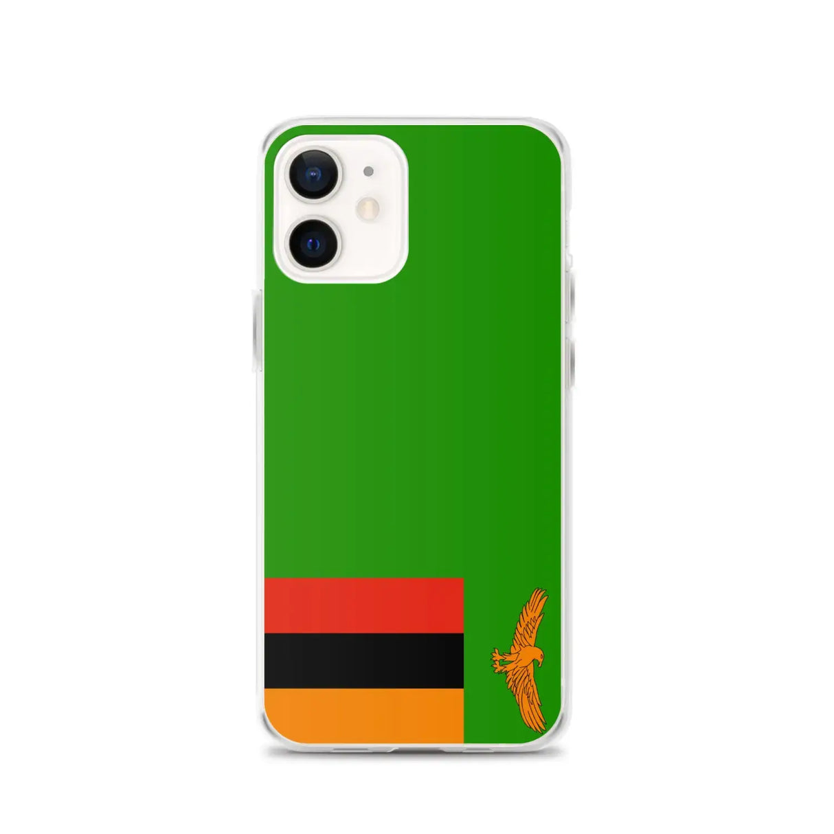 Coque iphone drapeau zambie souple transparente antichoc