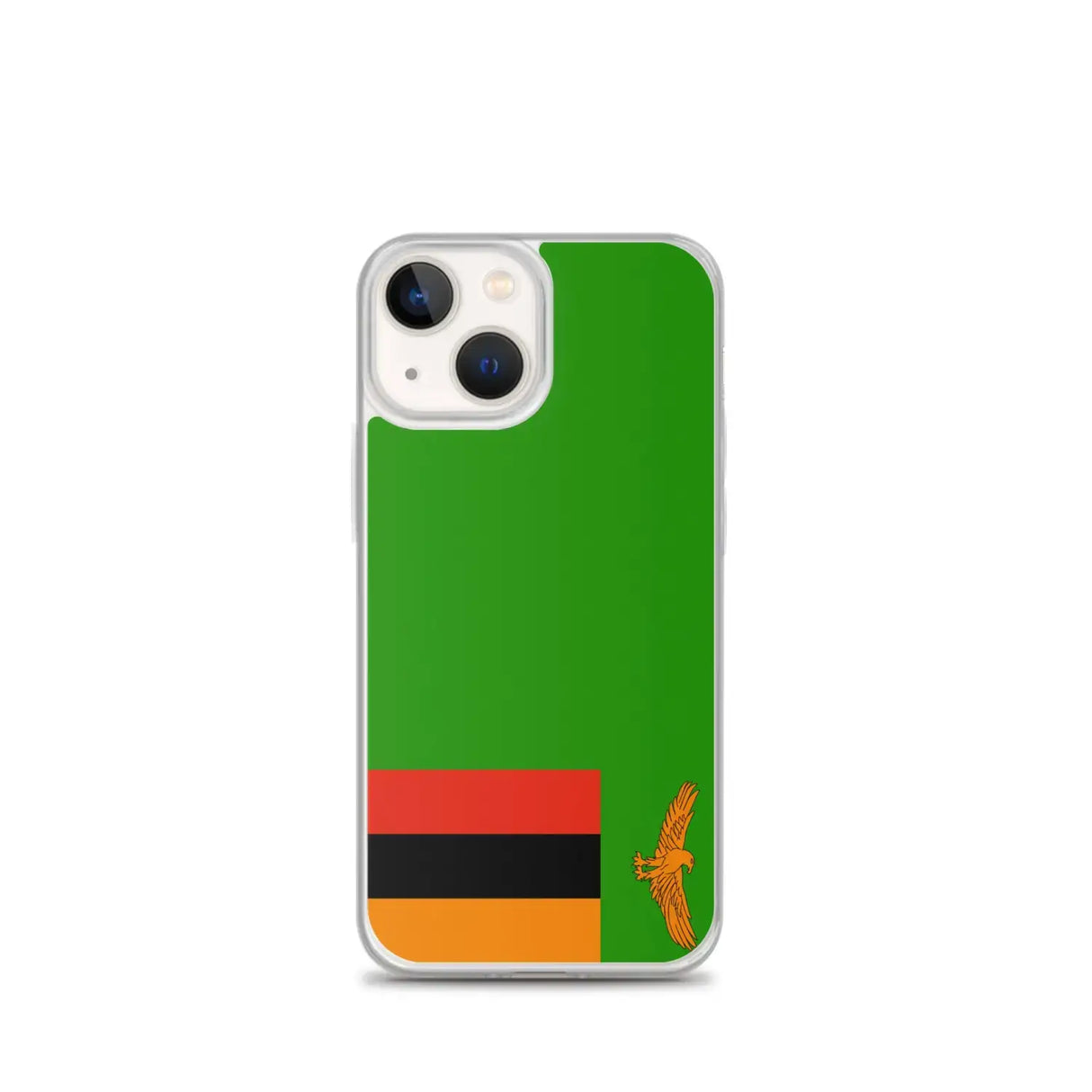 Coque iphone drapeau zambie souple transparente antichoc