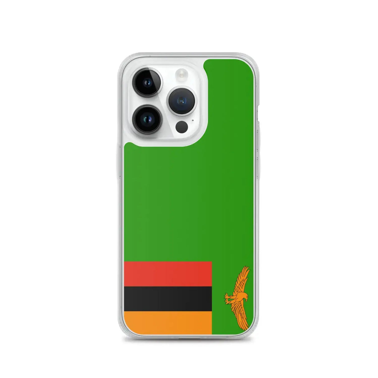 Coque iphone drapeau zambie souple transparente antichoc