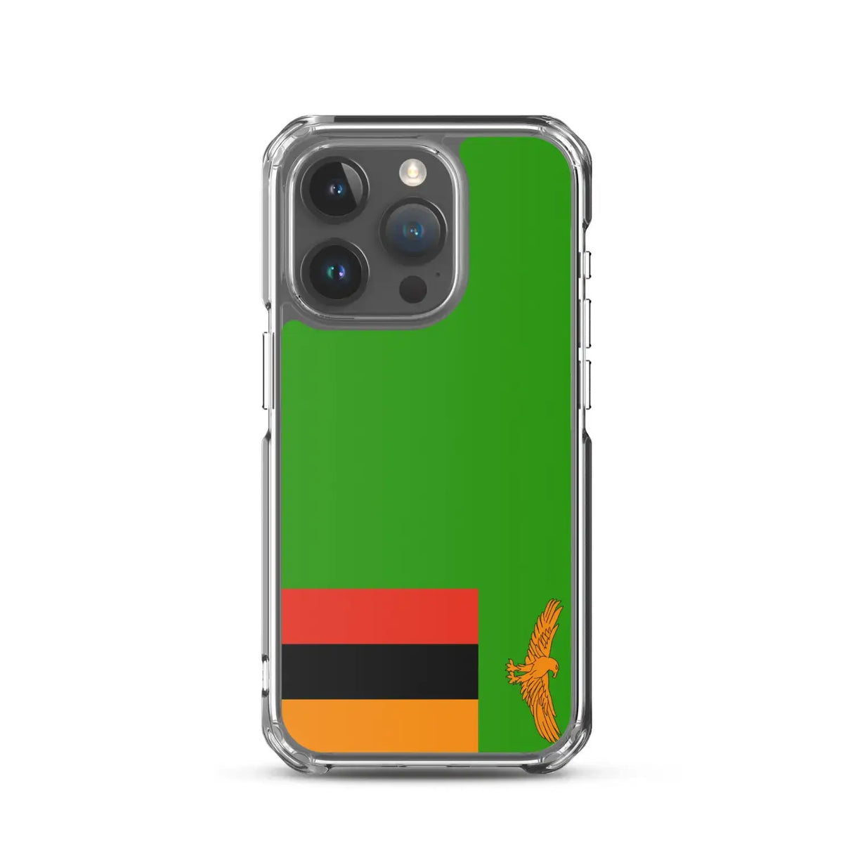 Coque iphone drapeau zambie souple transparente antichoc