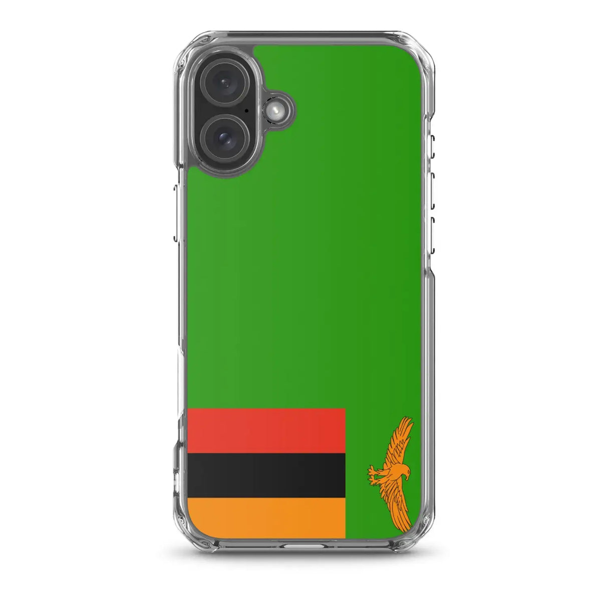 Coque iphone drapeau zambie souple transparente antichoc