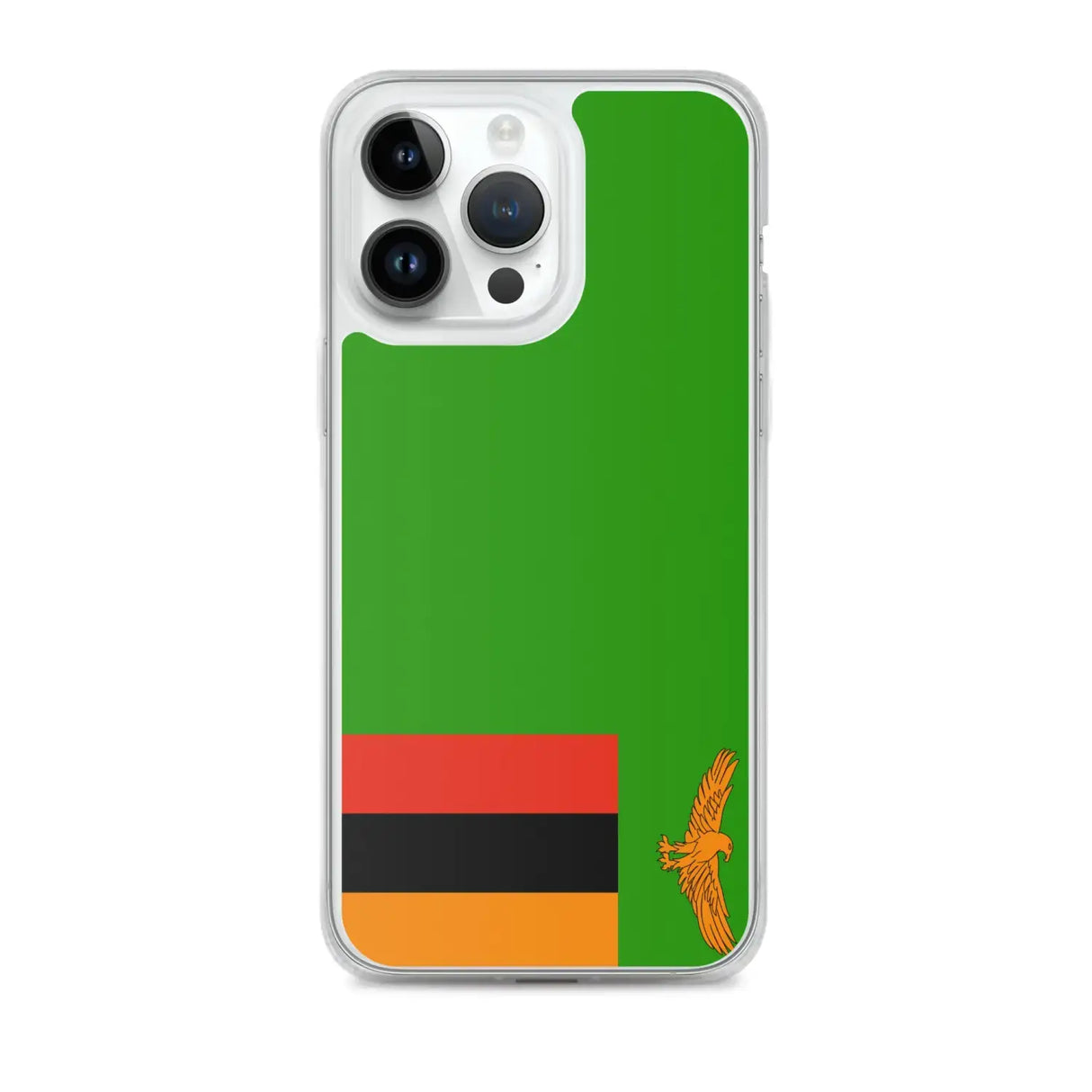 Coque iphone drapeau zambie souple transparente antichoc