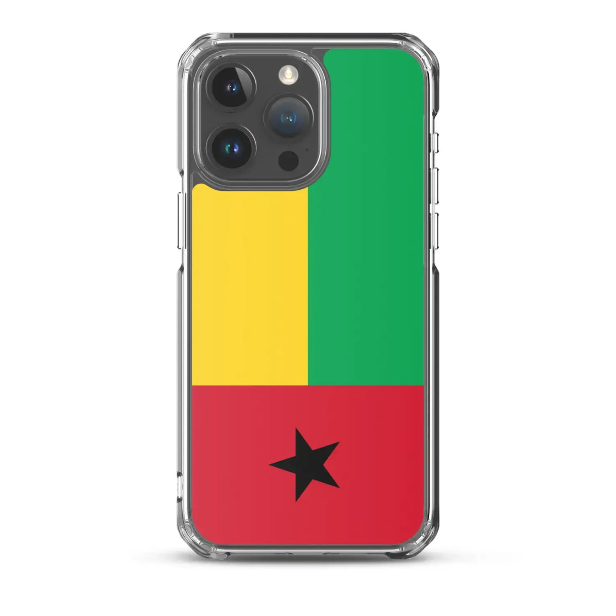 Coque iphone guinée-bissau souple antichoc transparente