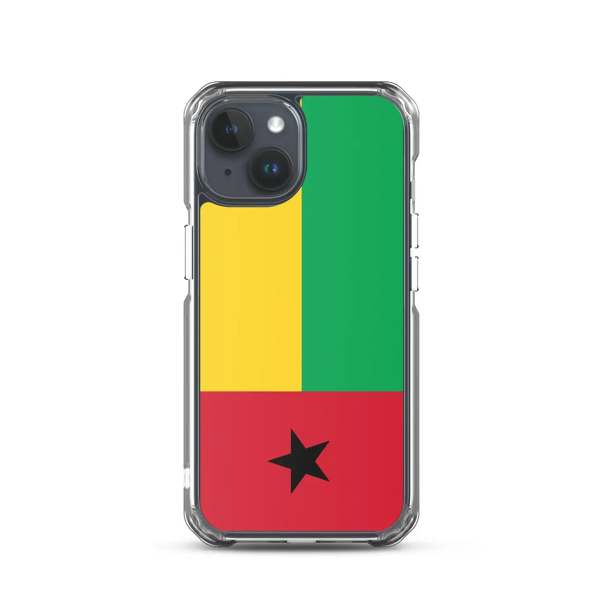 Coque iphone guinée-bissau souple antichoc transparente