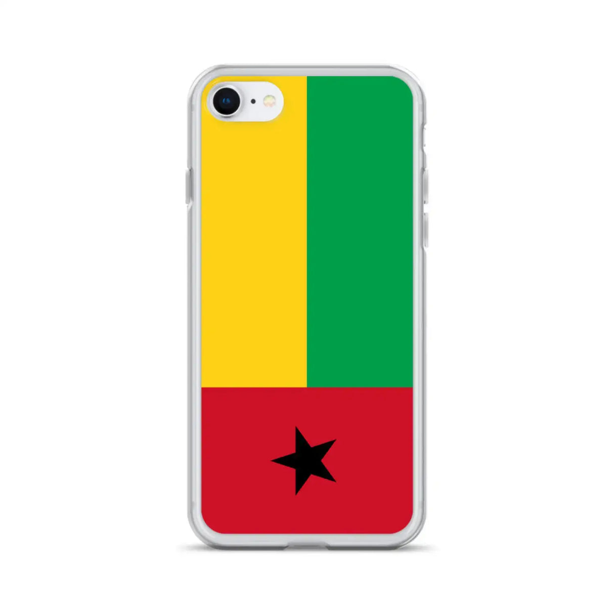Coque iphone guinée-bissau souple antichoc transparente