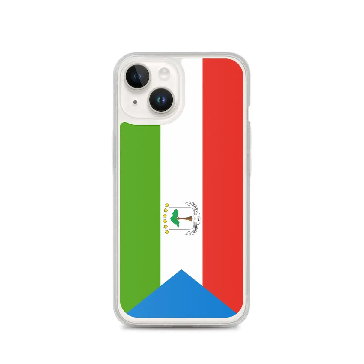 Coque iphone guinée équatoriale souple antichoc transparente