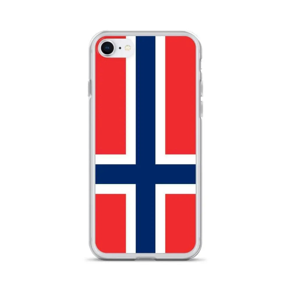 Coque iphone île bouvet souple antichoc dos transparent