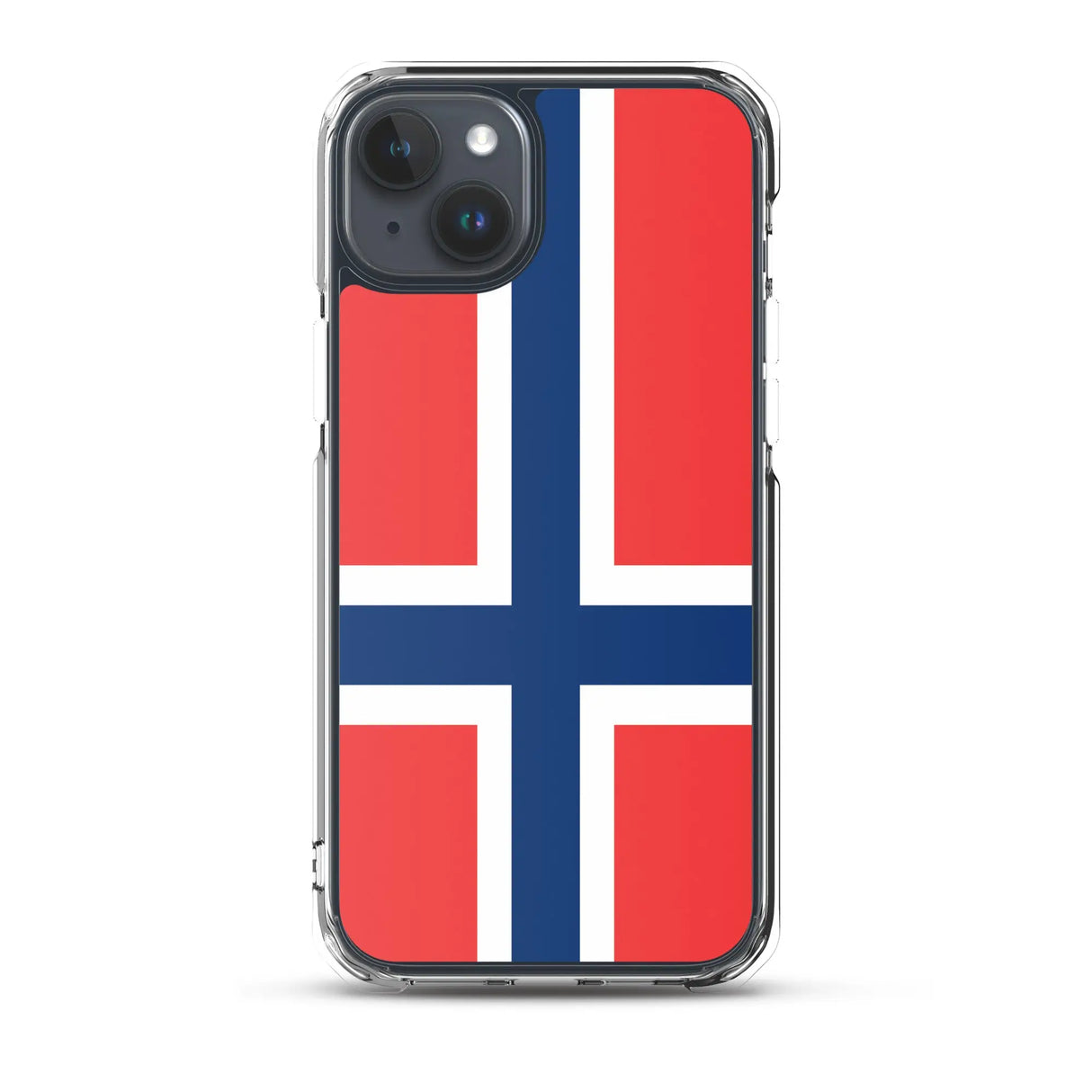 Coque iphone île bouvet souple antichoc dos transparent