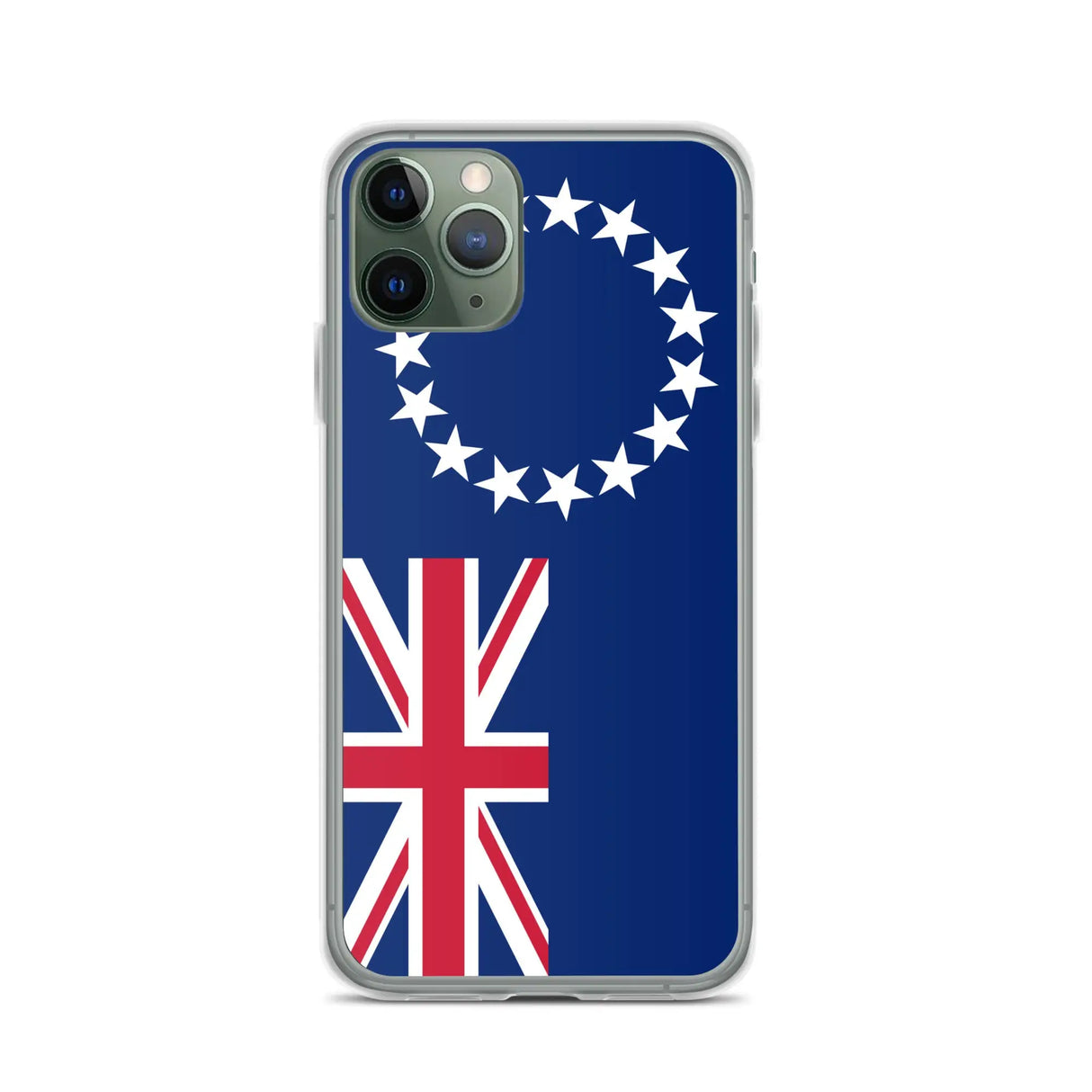 Coque iphone îles cook souple antichoc transparente