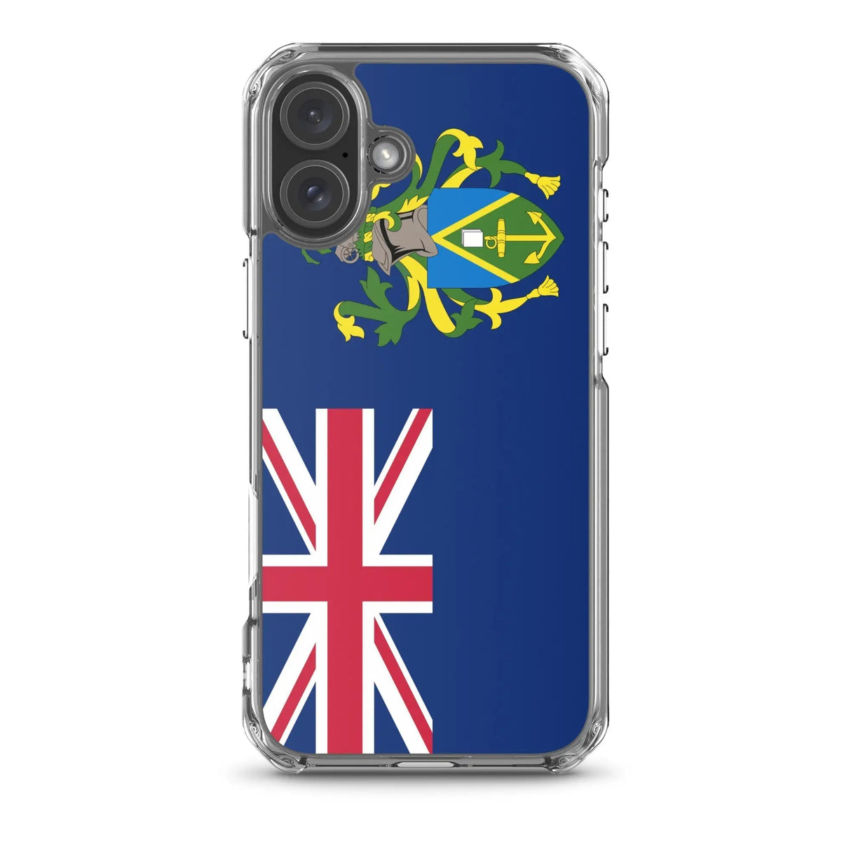 Coque iphone îles pitcairn souple antichoc transparente