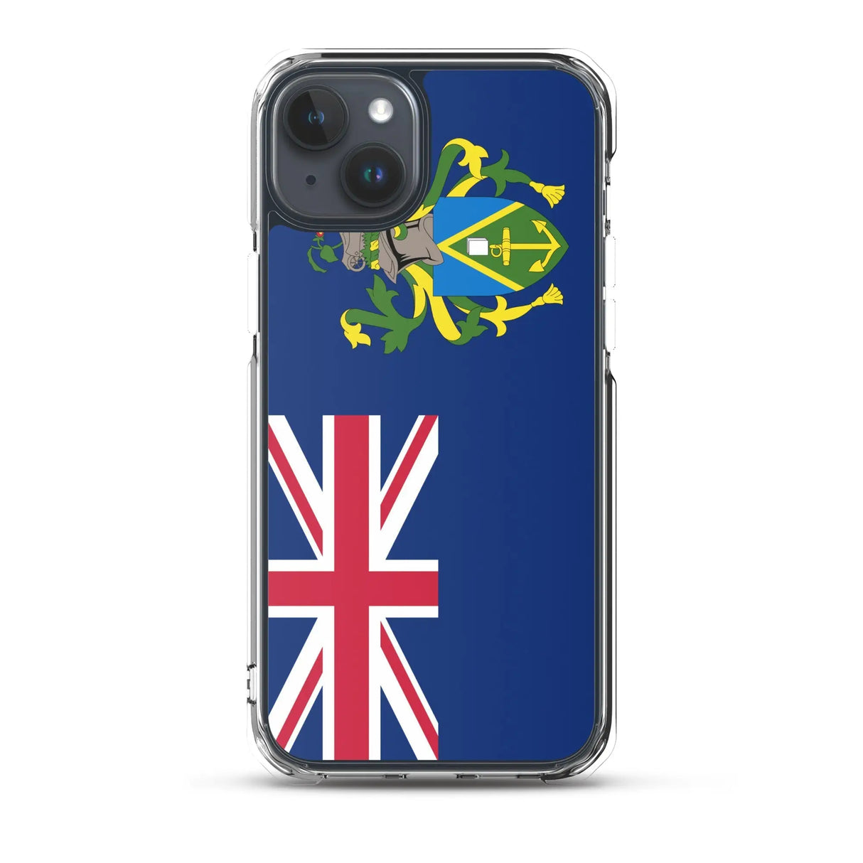 Coque iphone îles pitcairn souple antichoc transparente