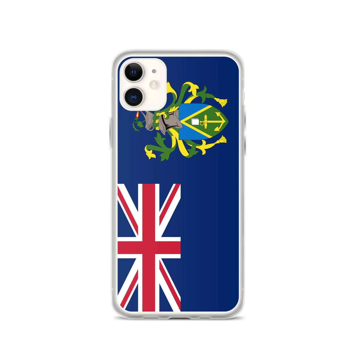 Coque iphone îles pitcairn souple antichoc transparente