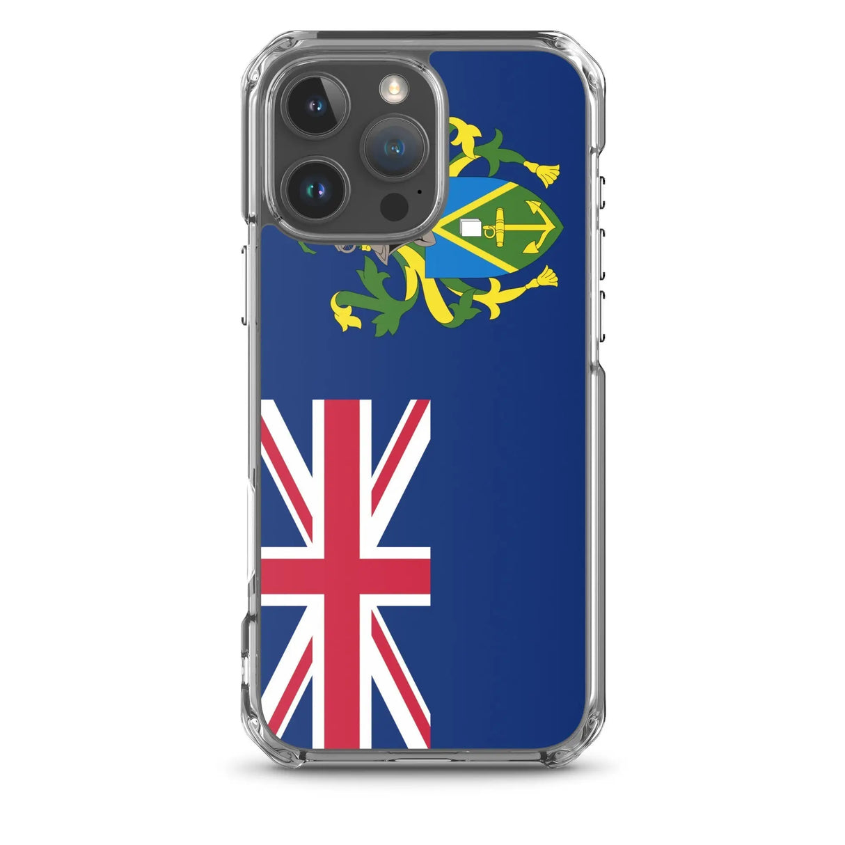 Coque iphone îles pitcairn souple antichoc transparente