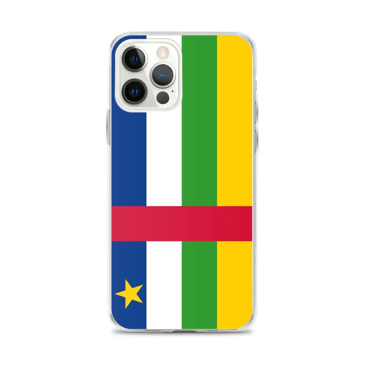 Coque iphone république centrafricaine souple antichoc
