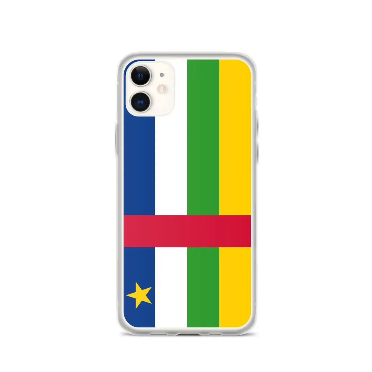 Coque iphone république centrafricaine souple antichoc