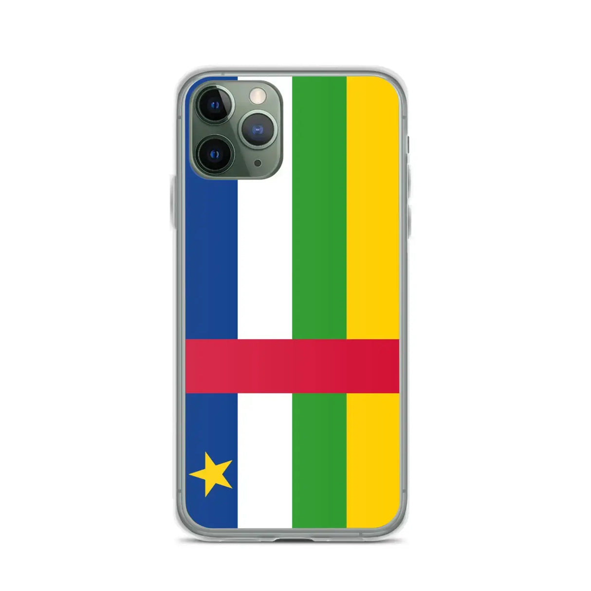 Coque iphone république centrafricaine souple antichoc
