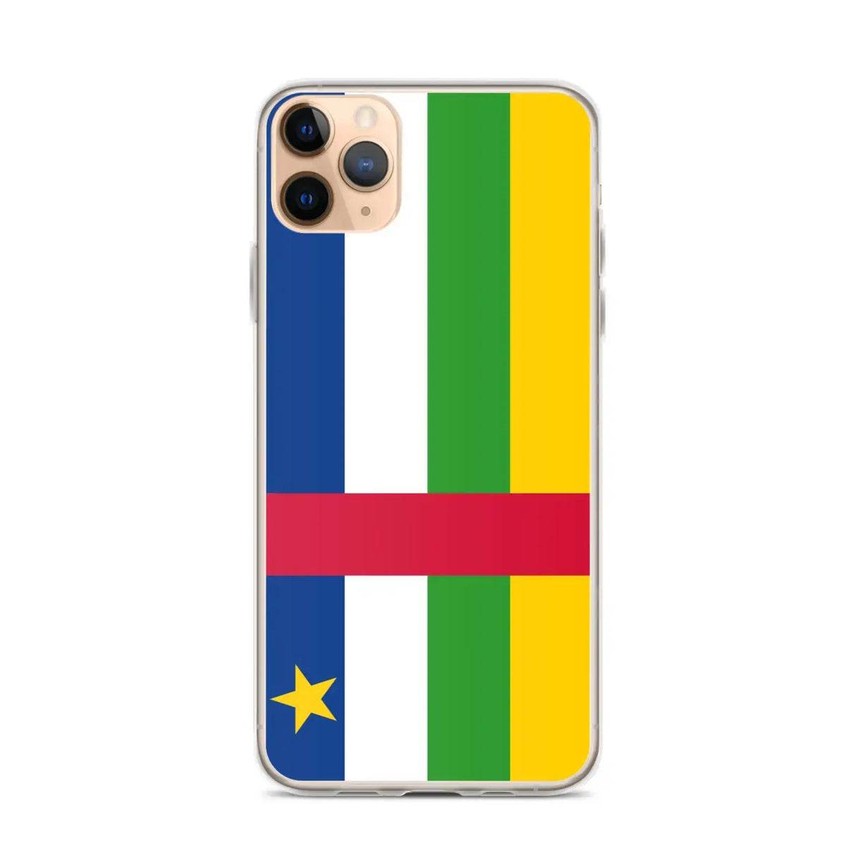 Coque iphone république centrafricaine souple antichoc