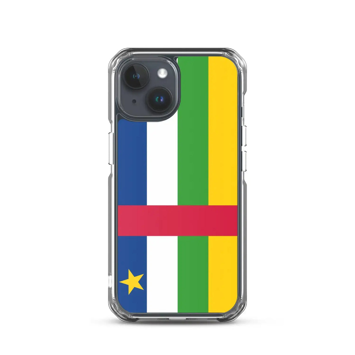 Coque iphone république centrafricaine souple antichoc