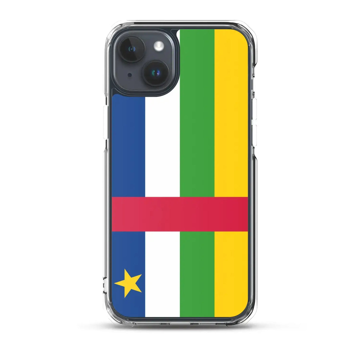 Coque iphone république centrafricaine souple antichoc