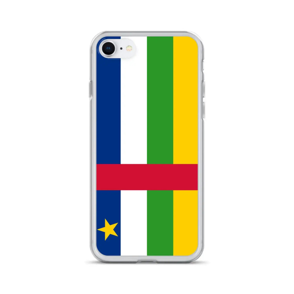 Coque iphone république centrafricaine souple antichoc