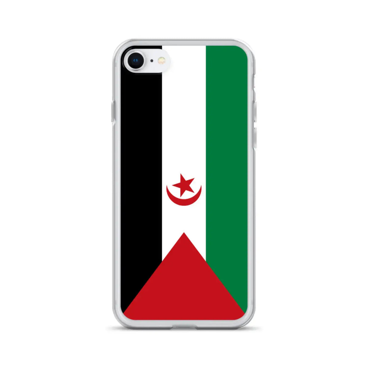 Coque iphone sahara occidental souple antichoc transparente