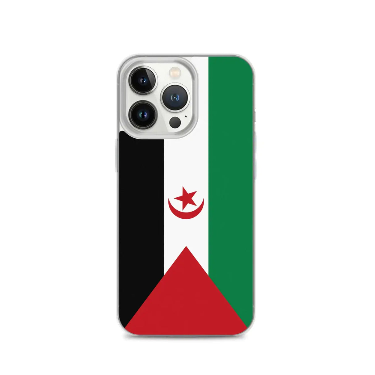 Coque iphone sahara occidental souple antichoc transparente