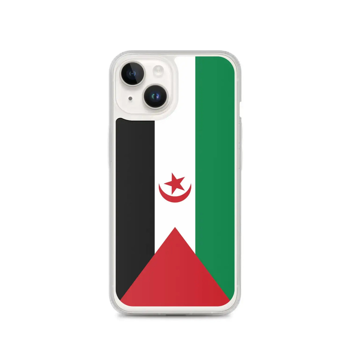 Coque iphone sahara occidental souple antichoc transparente