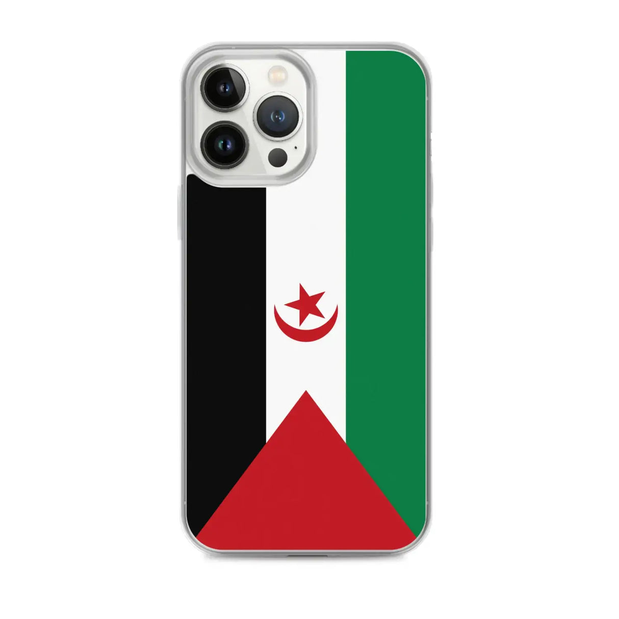 Coque iphone sahara occidental souple antichoc transparente