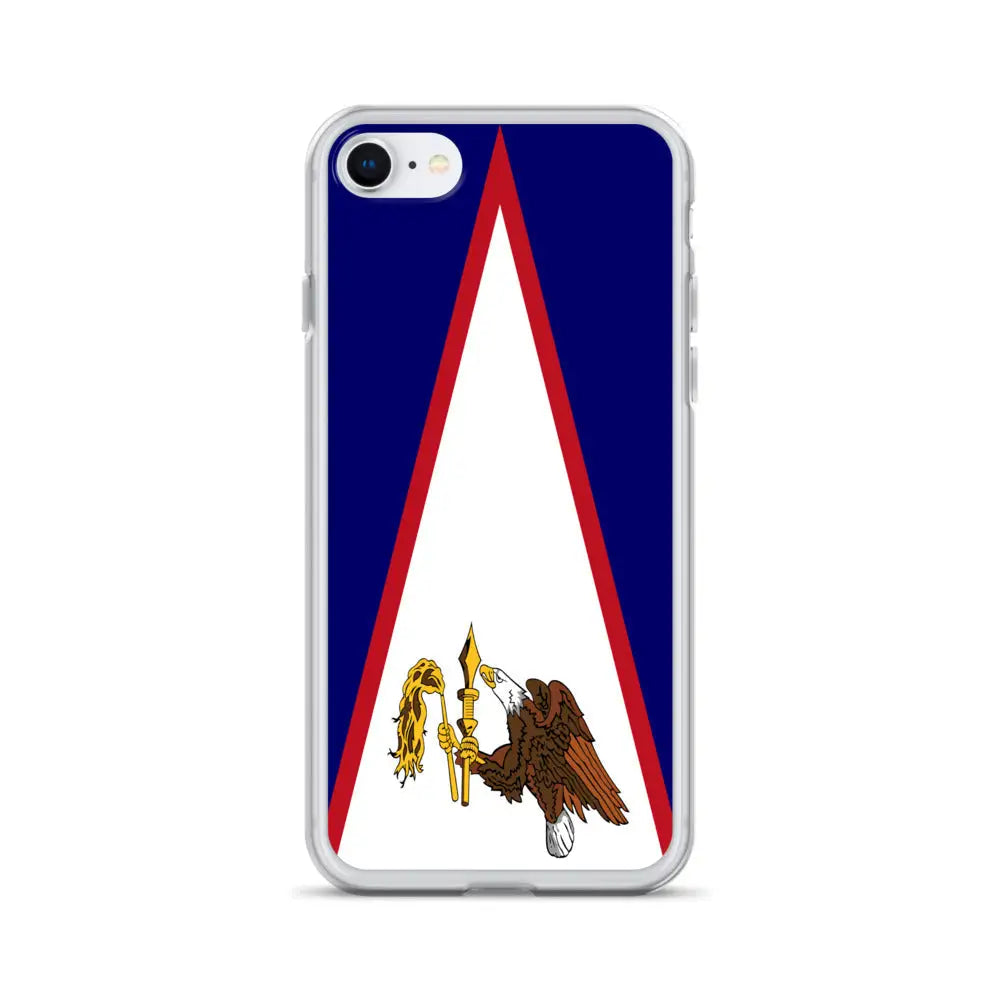 Coque iphone samoa américaines souple antichoc transparente