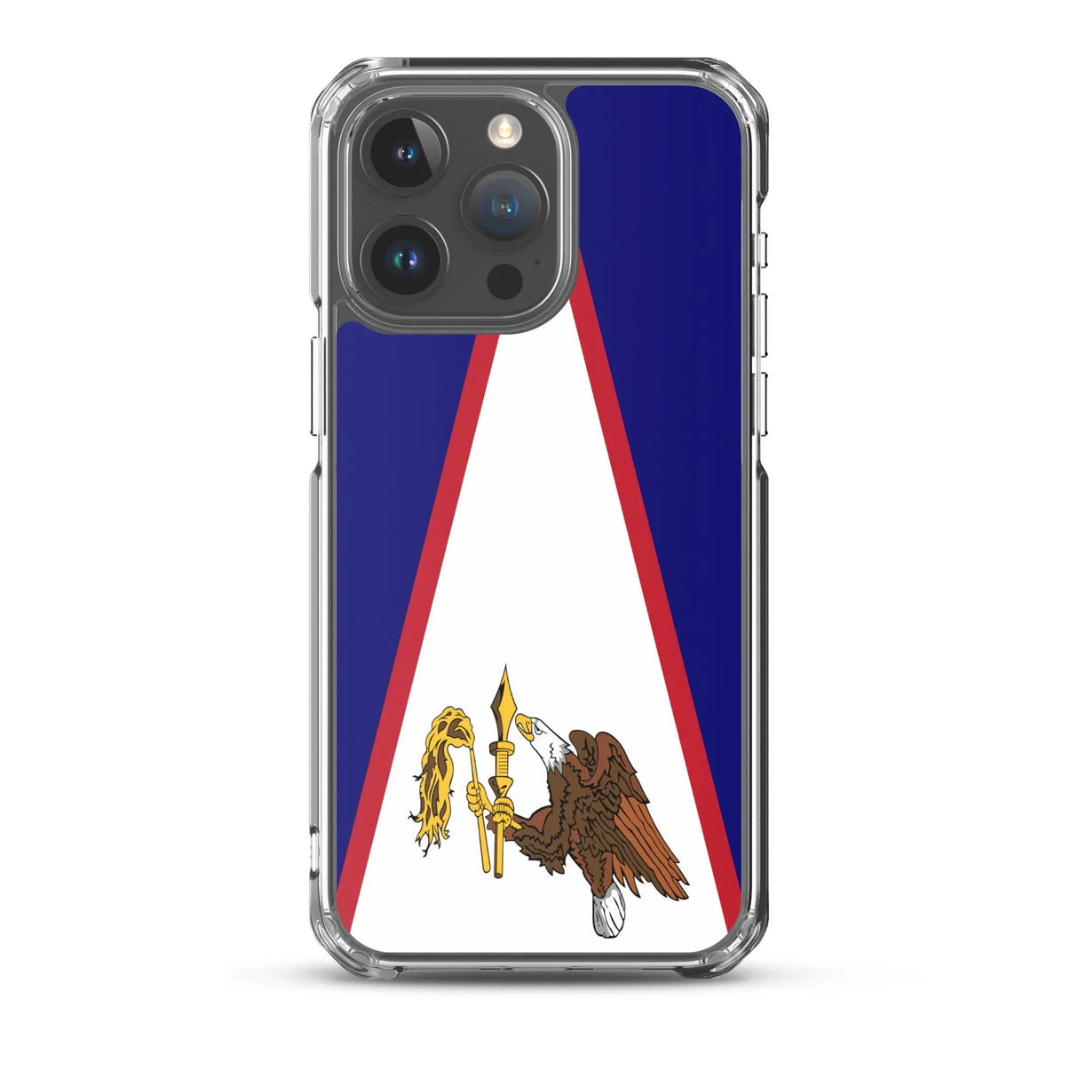 Coque iphone samoa américaines souple antichoc transparente