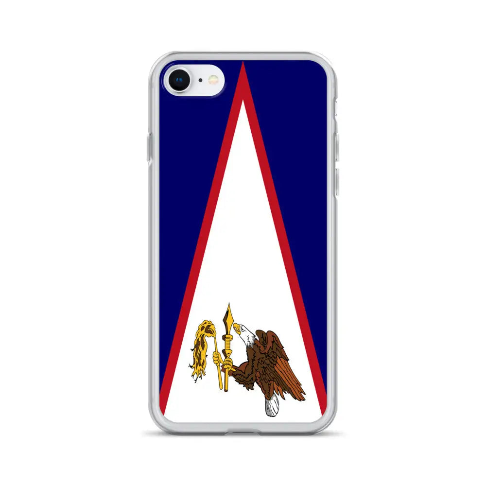 Coque iphone samoa américaines souple antichoc transparente