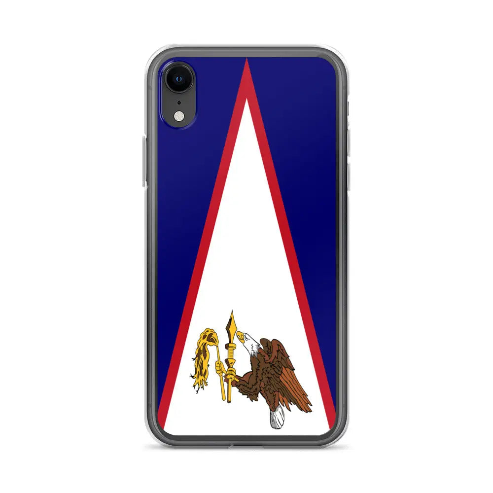 Coque iphone samoa américaines souple antichoc transparente