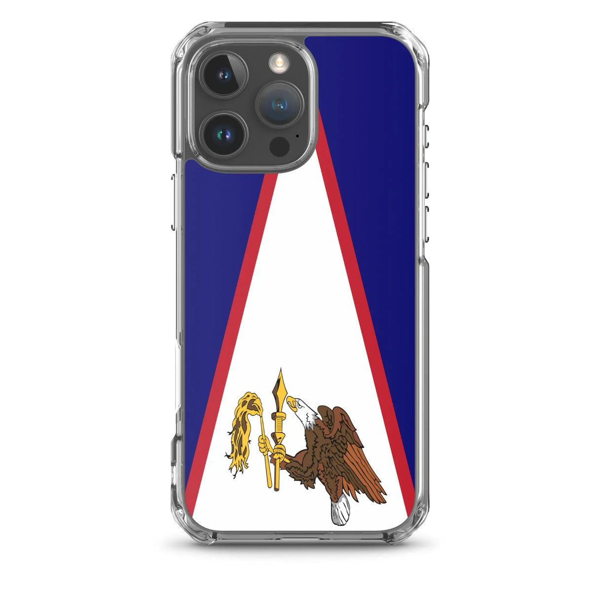 Coque iphone samoa américaines souple antichoc transparente