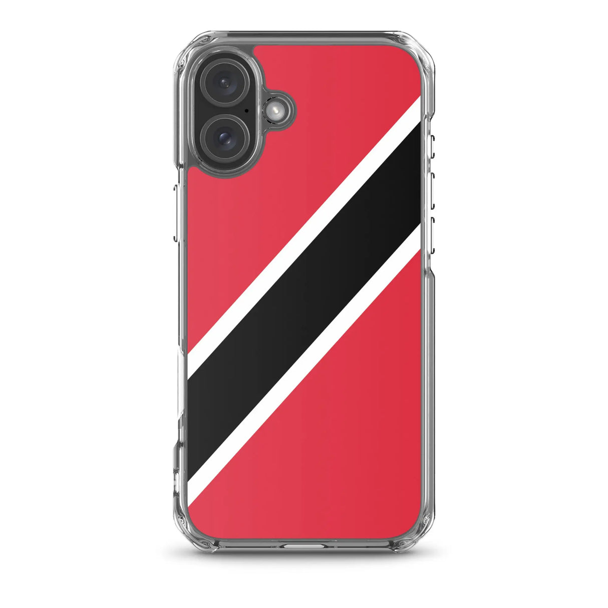 Coque iphone trinité-et-tobago souple antichoc transparente