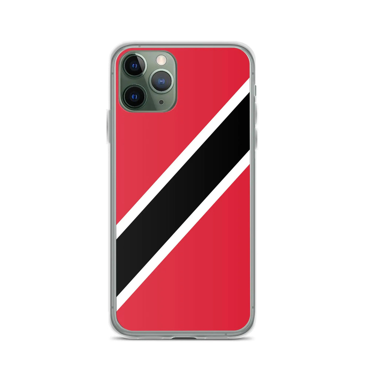 Coque iphone trinité-et-tobago souple antichoc transparente