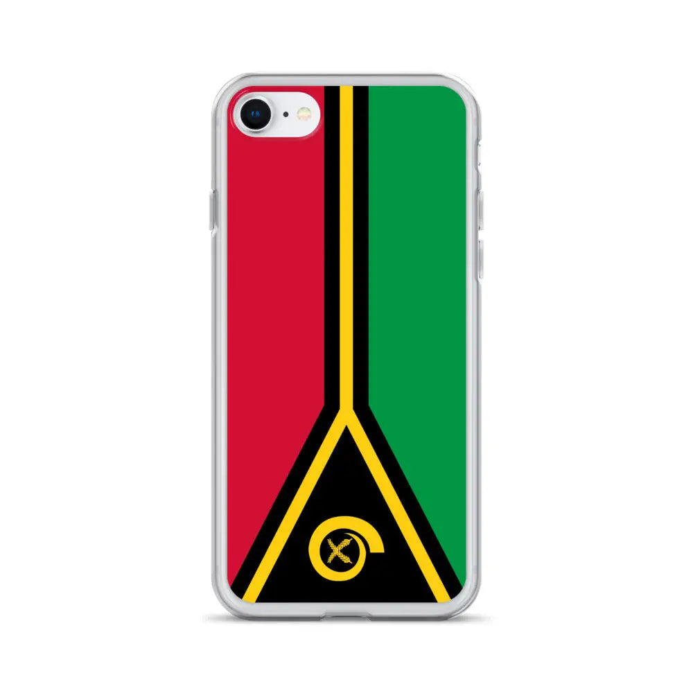 Coque iphone vanuatu souple transparente antichoc