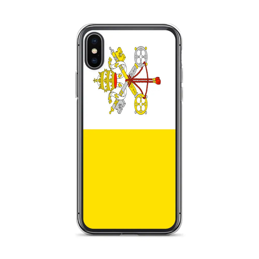 Coque iphone vatican souple antichoc transparente élégante