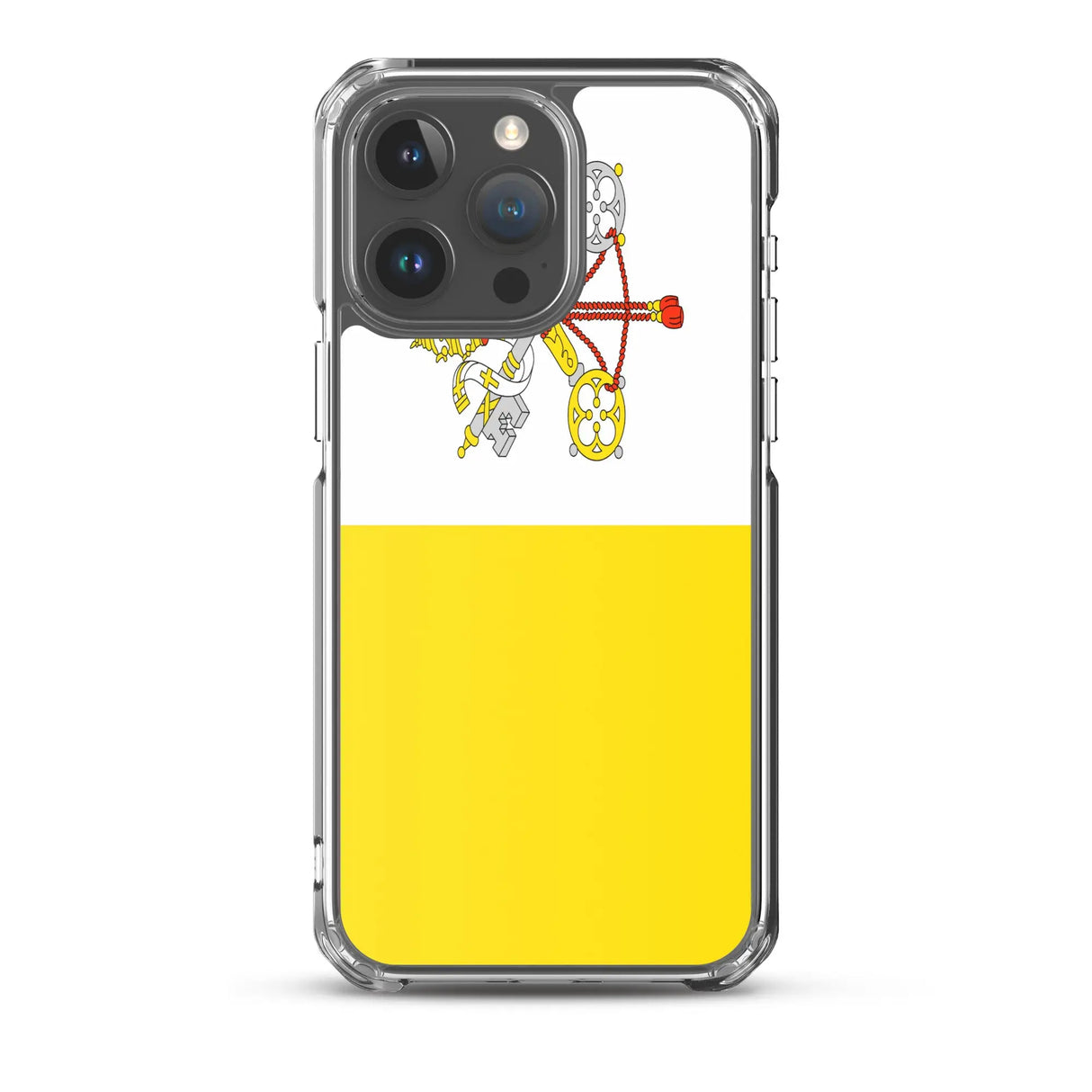 Coque iphone vatican souple antichoc transparente élégante