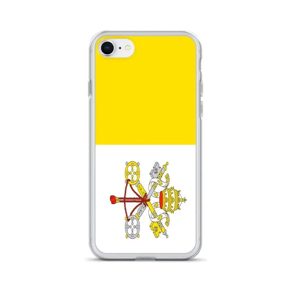 Coque iphone vatican souple antichoc transparente élégante