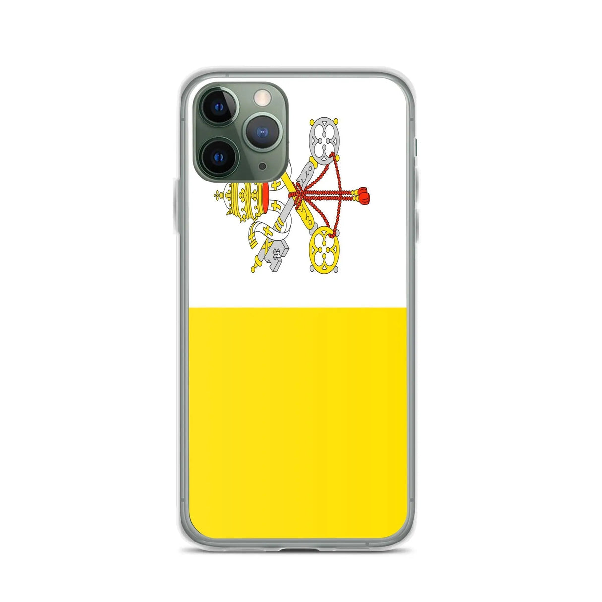Coque iphone vatican souple antichoc transparente élégante