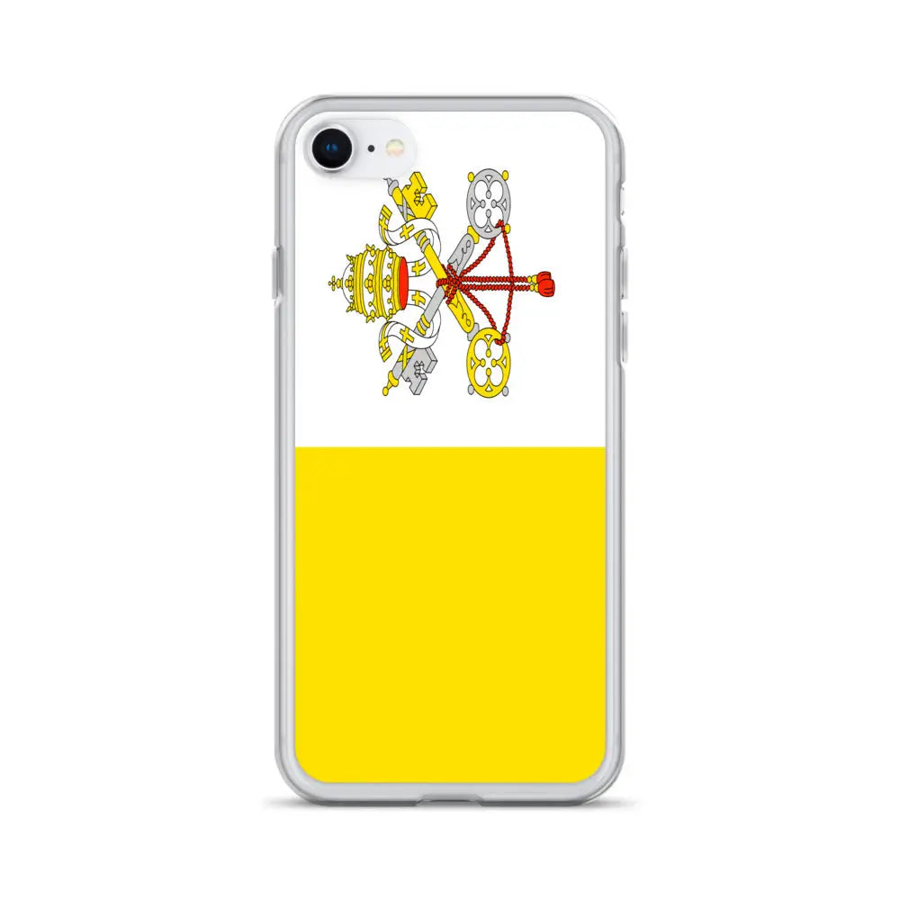 Coque iphone vatican souple antichoc transparente élégante